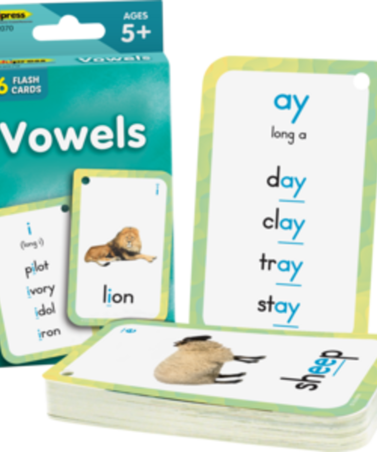 Vowels Flash Cards