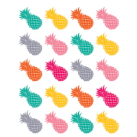Tropical Punch Pineapples Stickers