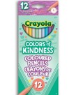 Crayola Colors of Kindness Pencil Crayons 12ct