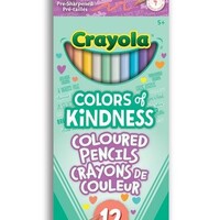 Crayola Colors of Kindness Pencil Crayons 12ct
