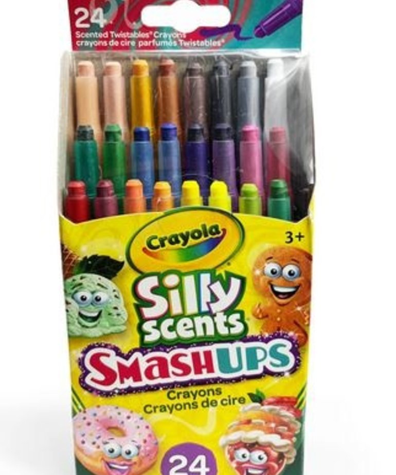 Silly Scents Smash Ups Mini Twistables Scented Crayons - 24 count
