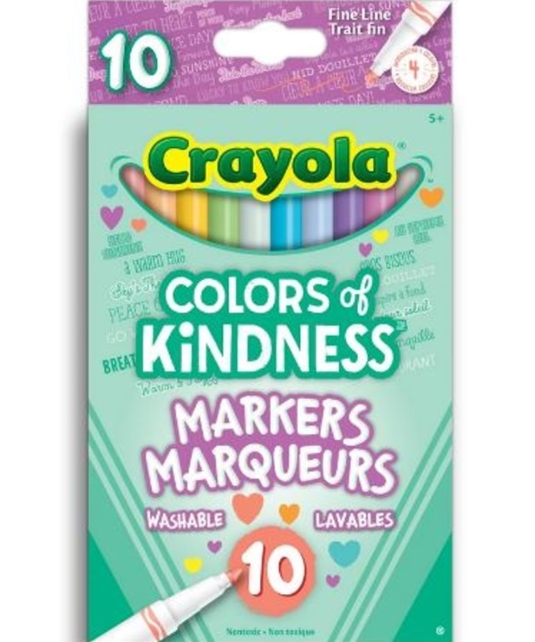 Crayola Colors of Kindness Markers 10pk