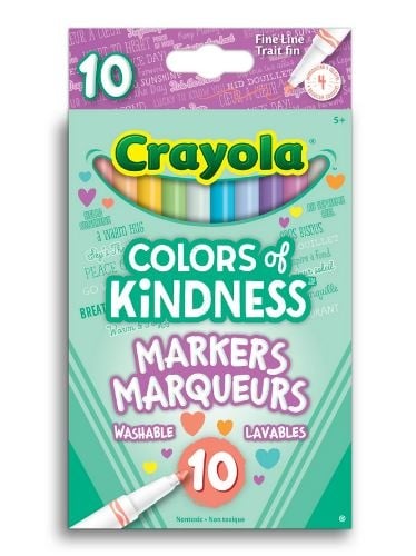 Crayola Colors of Kindness Markers 10pk