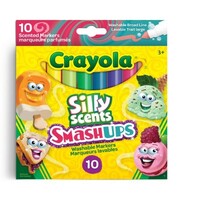 Crayola Silly Scents Smashups Broad Markers 10pk
