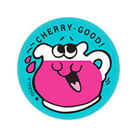 Retro Stinky Sticker-Cherry Punch