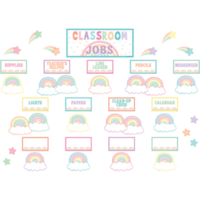 Pastel Pop Classroom Jobs Mini Bulletin Board