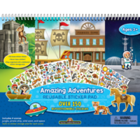 Amazing Adventures Resuable Sticker Pad
