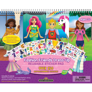 Fashion Friends Reusable Sticker Pad