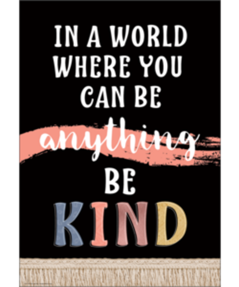 Wonderfully Wild Be Kind Poster