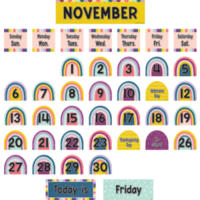 Oh Happy Day Calendar Pocket Chart Cards