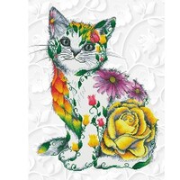 Diamond Dotz- Flower Puss