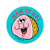 Retro Stinky Stickers-Ham