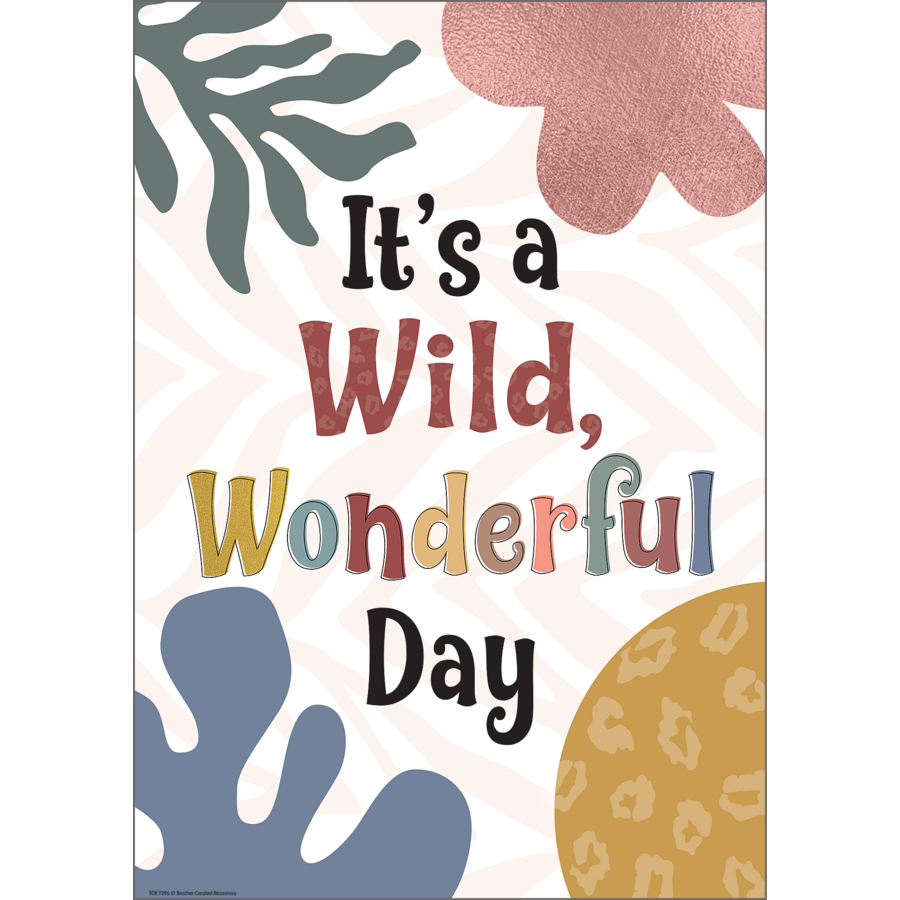 Wonderfully Wild Wonderful Day Poster