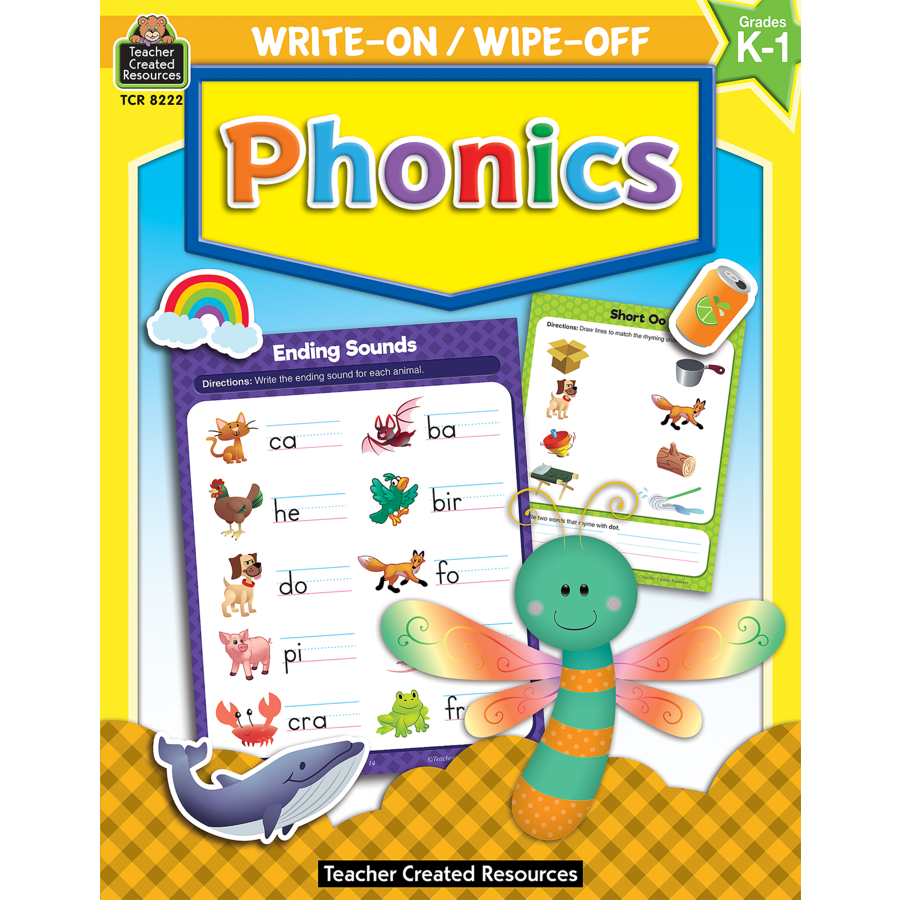 Write On/Wipe Off Phonics Book