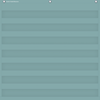 Calming Blue 7 Pocket Chart
