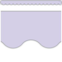 Lavender Scalloped Border