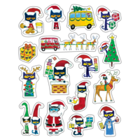Pete the Cat Pete the Cat Stickers Christmas