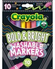 Crayola Bold & Bright 10 ct markers