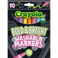Crayola Bold & Bright 10 ct markers