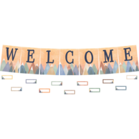 Moving Mountains Welcome Bulletin Board