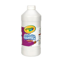 Crayola Washable Tempera Paint 32oz-White