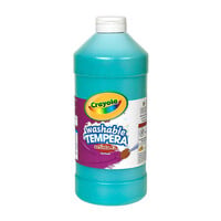 Crayola Washable Tempera Paint 32oz-Turquoise