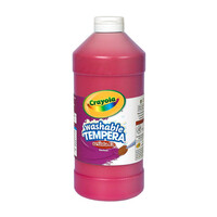 Crayola Washable Tempera Paint 32oz-Red