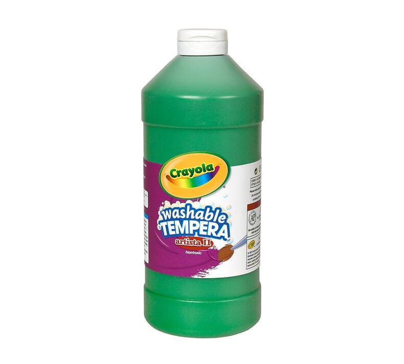 Crayola Washable Tempera Paint 32oz-Green