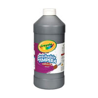 Crayola Washable Tempera Paint 32oz-Black