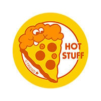 Retro Stinky Sticker-Pizza