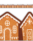 Gingerbread Houses Die Cut Border
