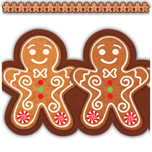 Gingerbread Die Cut Border