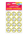 Retro Stinky Stickers-Coconut