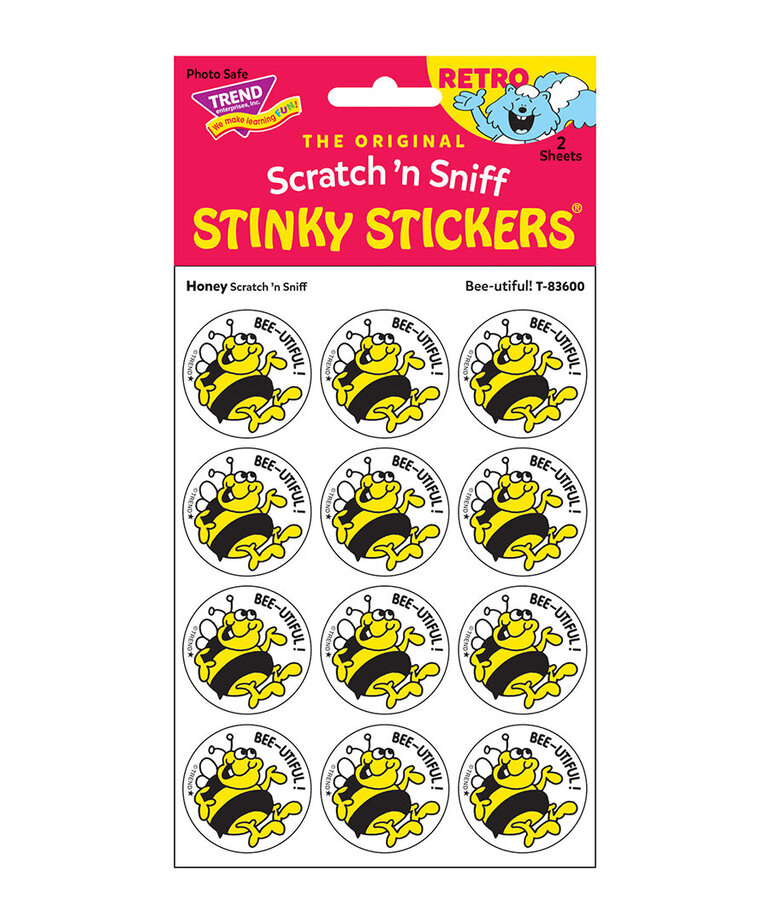 Retro Stinky Stickers-Honey