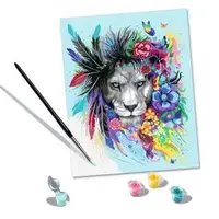 Paint by Number Boho Lion