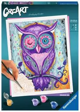 Paint by Number Dreaming Owl