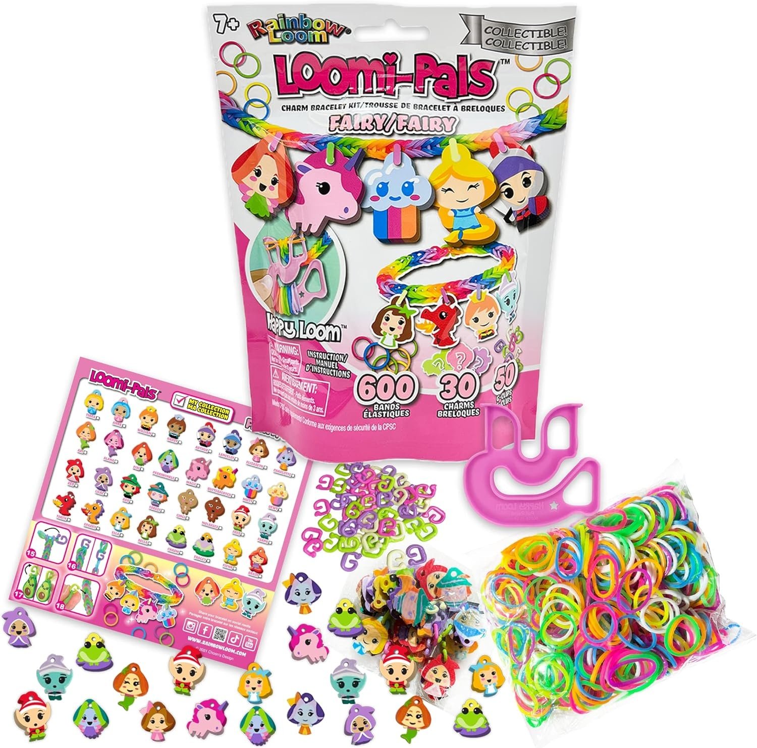 Rainbow Loom Loomi- Pals- Fairy