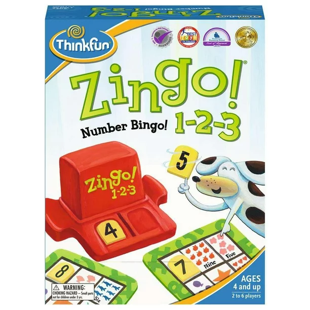 Thinkfun Zingo! 1-2-3