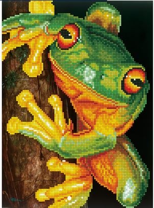 Diamond Dotz-Green Tree Frog