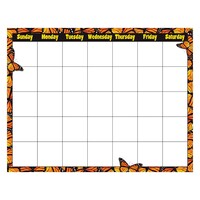 Monarch Monthly Calendar Write On/Wipe Off