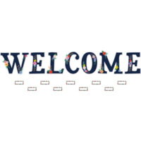 Wildflowers Welcome Bulletin Board