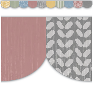 Classroom Cottage Scalloped Die Cut Border