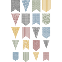 Classroom Cottage Pennants Accent