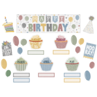 Classroom Cottage Happy Birthday Mini Bulletin Board