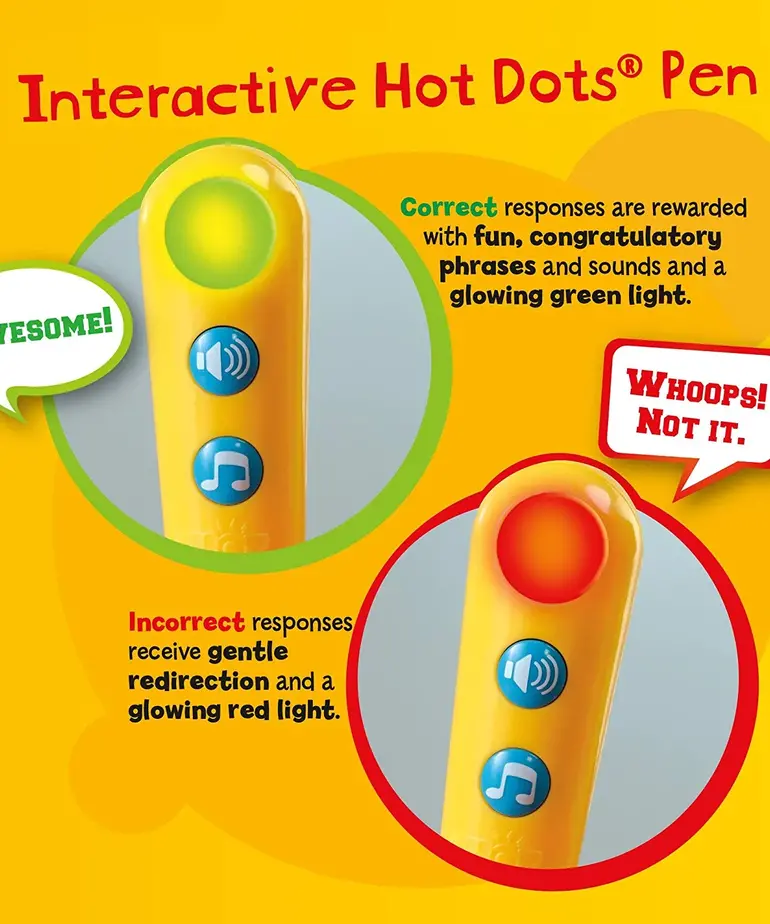 Educational Insights Hot Dots Let's Learn Kindergarten Math