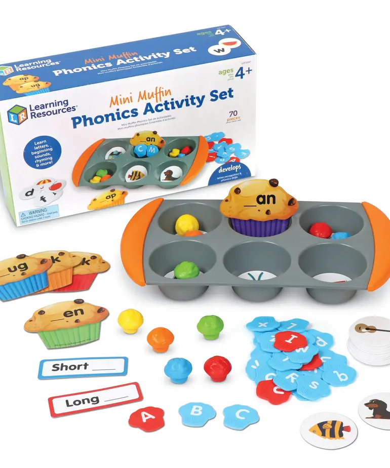 Mini Muffin Phonics Activity Set