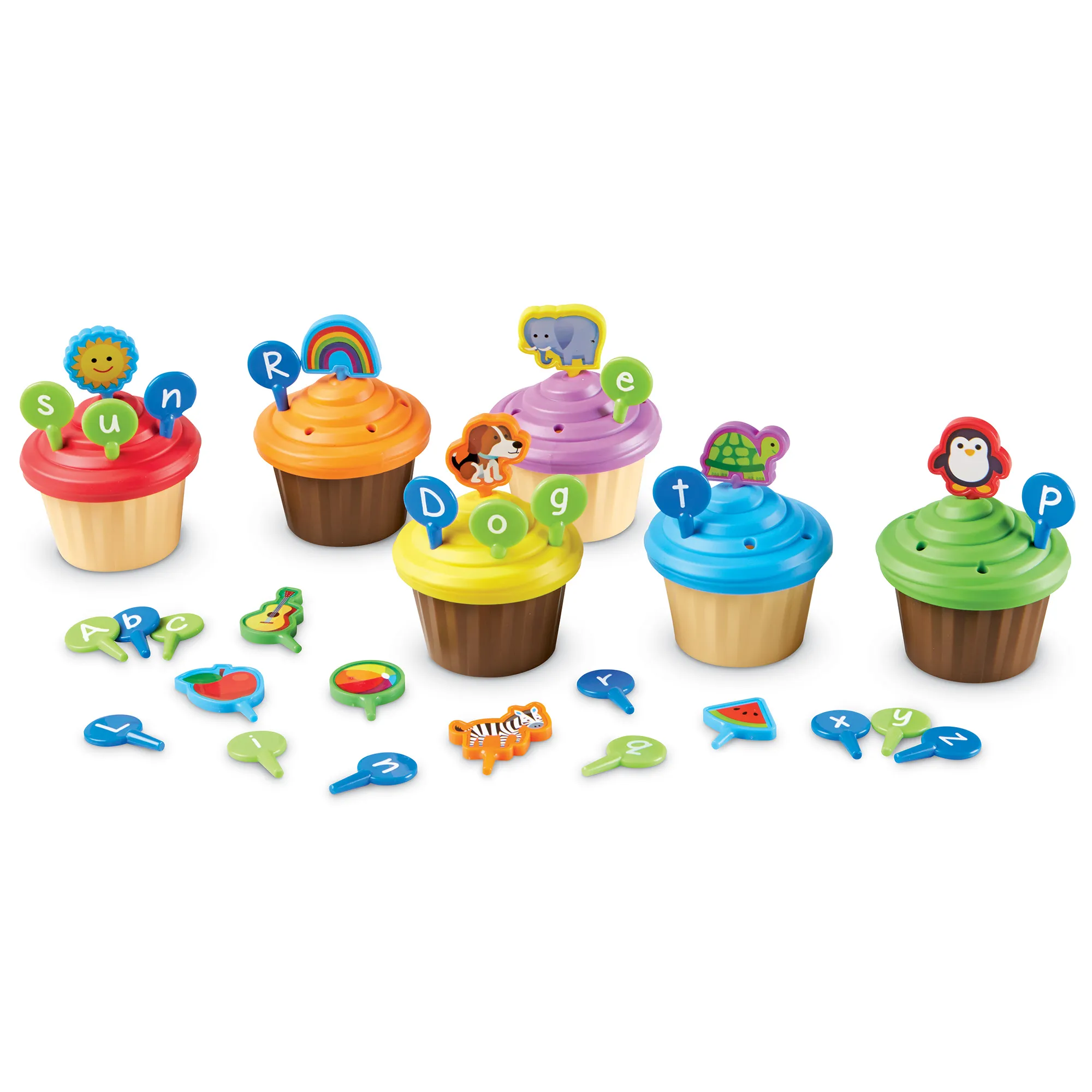 ABC Cupcake Toppers