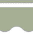 Sage Green Scalloped Border
