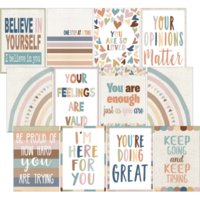 Everyone is Welcome Positive Sayings Small Posters