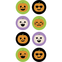 Halloween Pumpkins Mini Stickers